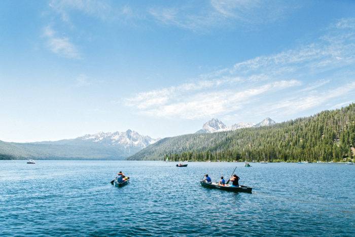 Redfish Lake, Stanley. Photo Credit: Idaho Tourism