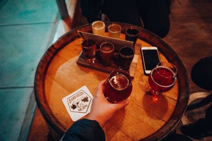 Beer glasses