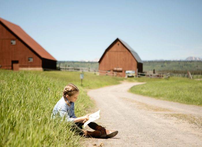 child reading