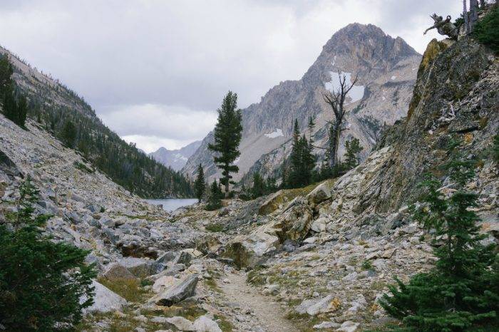 alpine mountain lake