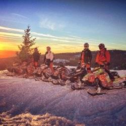 snowmobiling