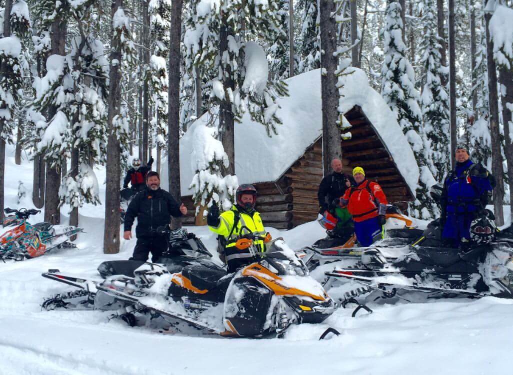 snowmobiling