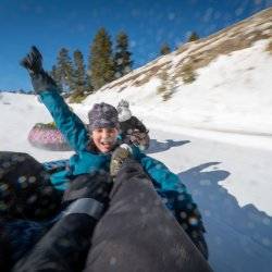 snow tubing