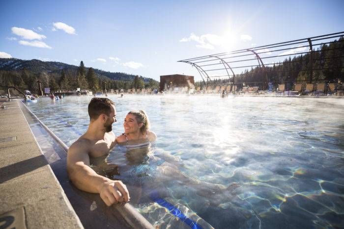 couple at the springs 