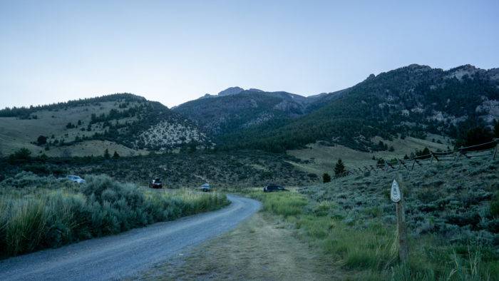 mount borah camping site