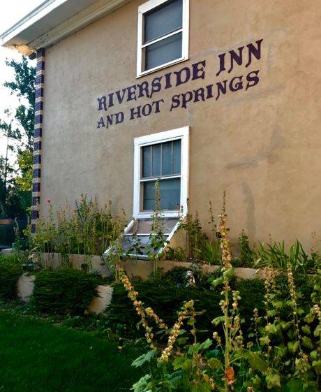 exterior riverside inn lava hot springs