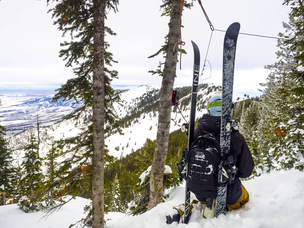 skier pebble creek