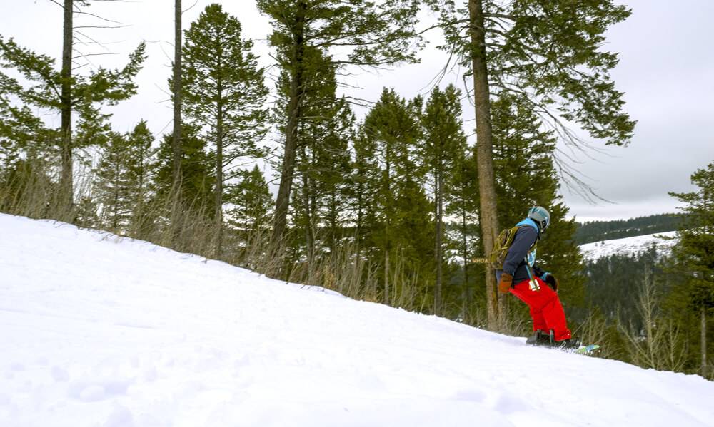 skiing at kelly canyon