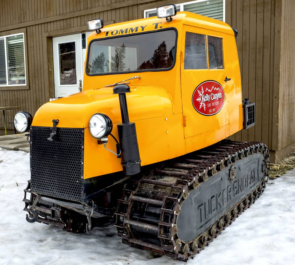 snowcat at kelly canyon