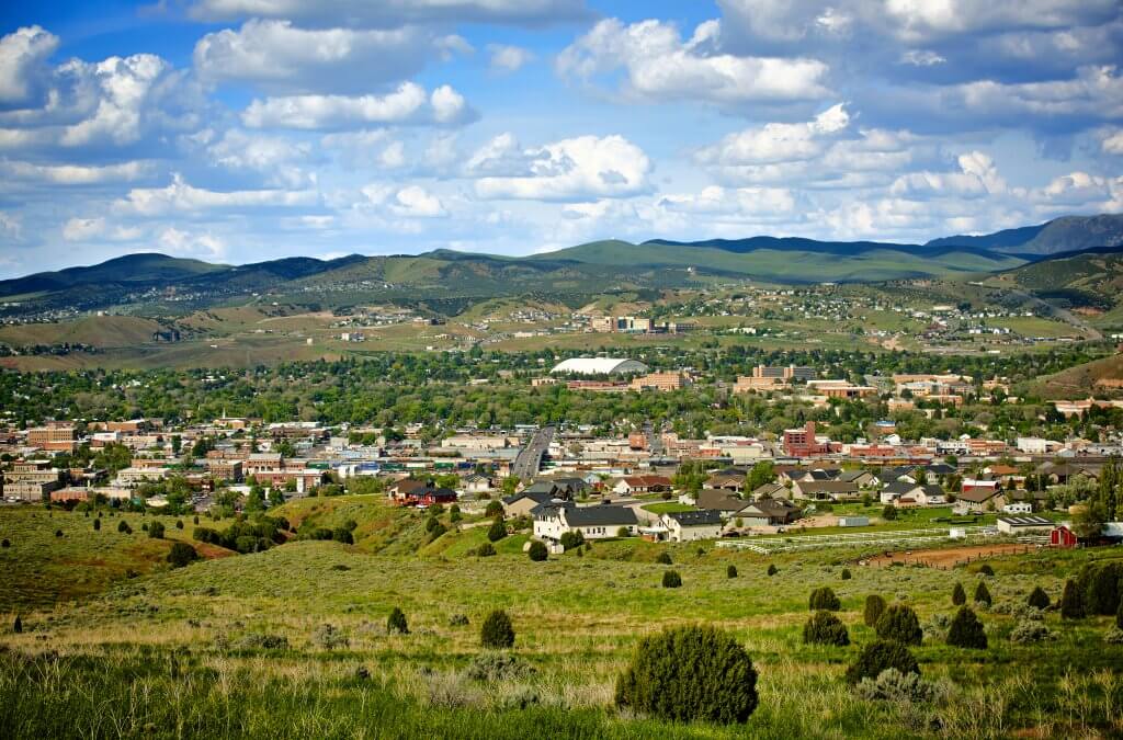 wide valley of Pocatello