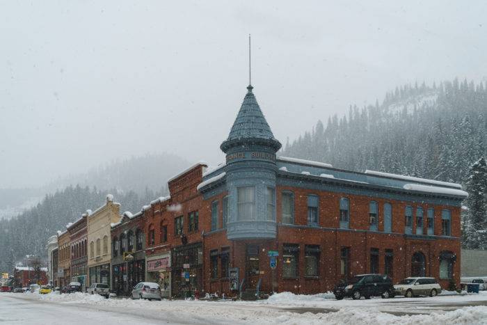 historic building in wallace