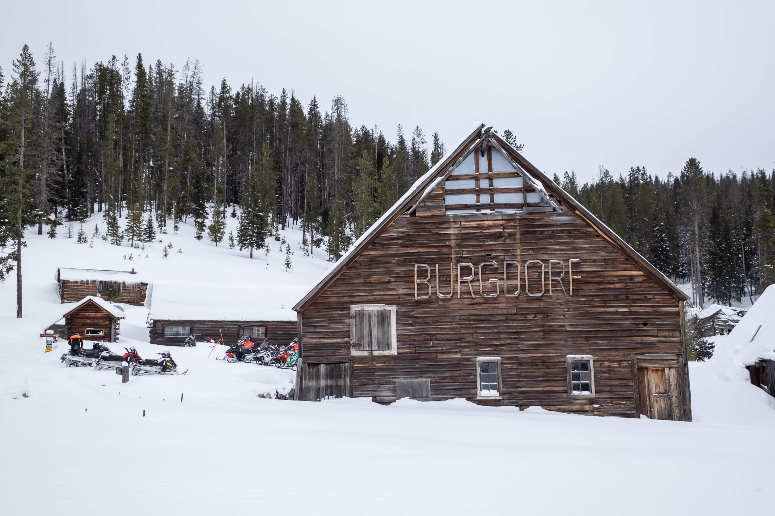 exterior of burgdorf hot springs