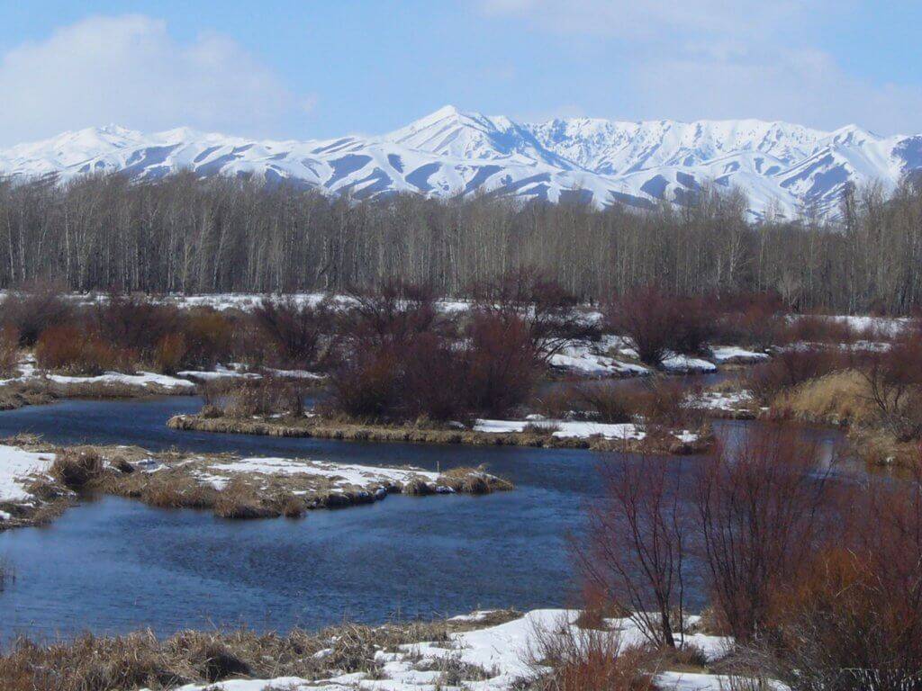 Silver Creek during the winter.