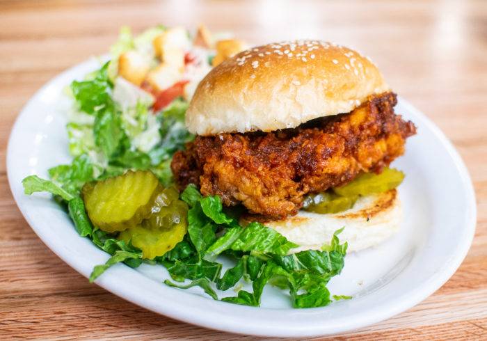 fried chicken sandwich