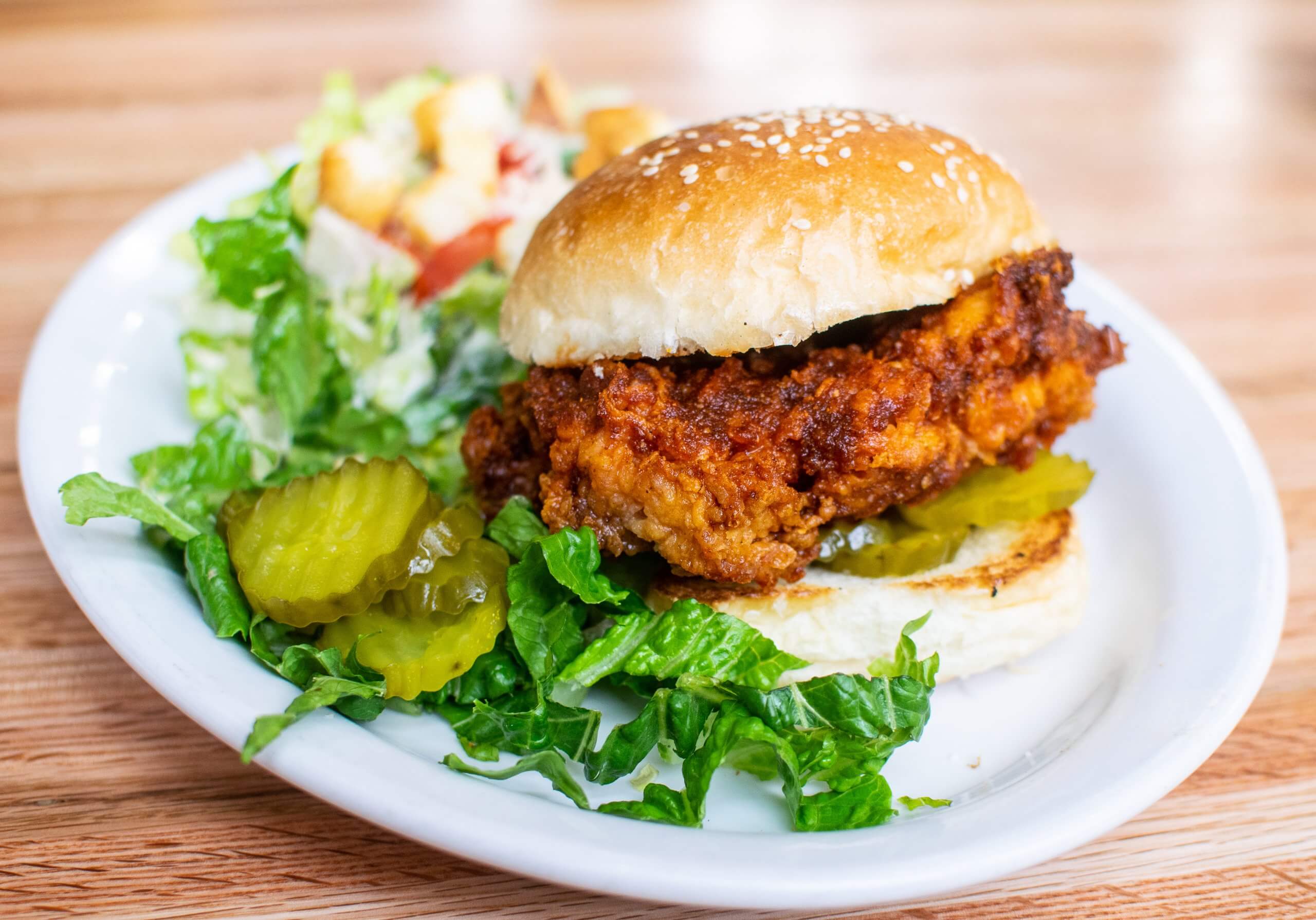 fried chicken sandwich