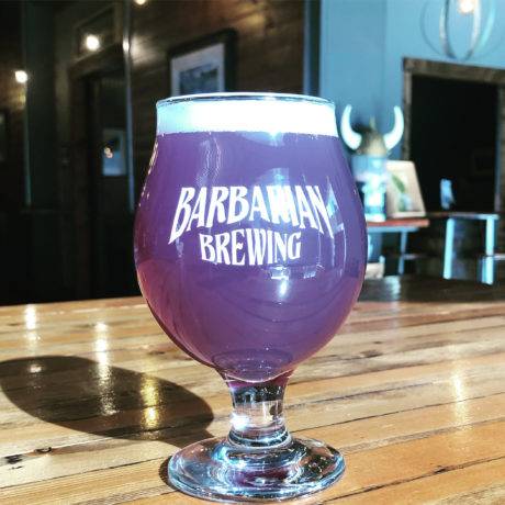  globe of purple beer