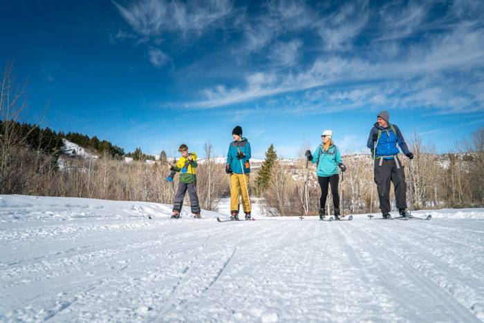 cross country skiing