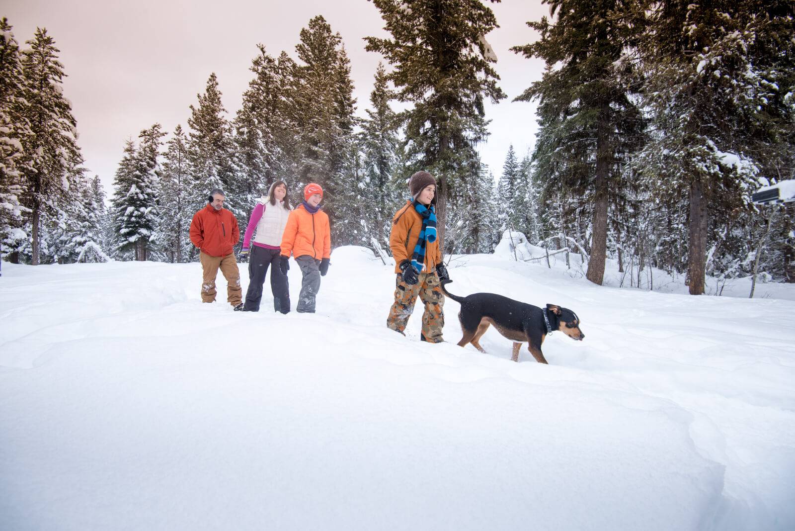 Snowshoeing, McCall. Photo Credit: Idaho Tourism