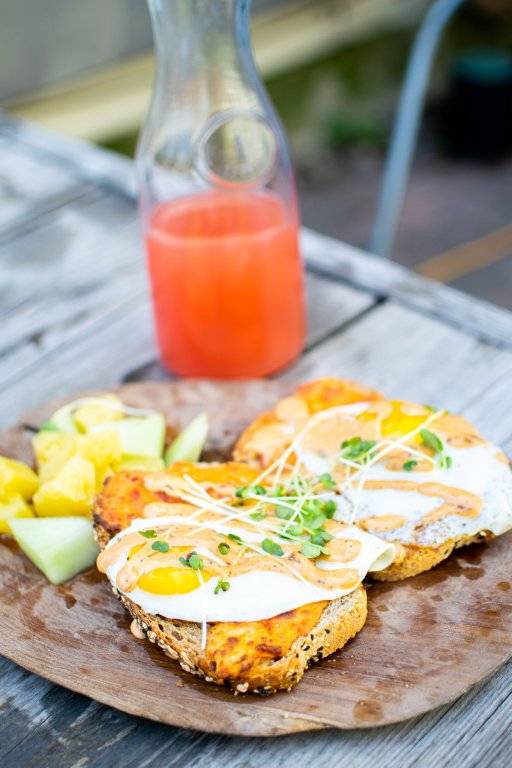 Sun-Dried Tomato and Brie Toast