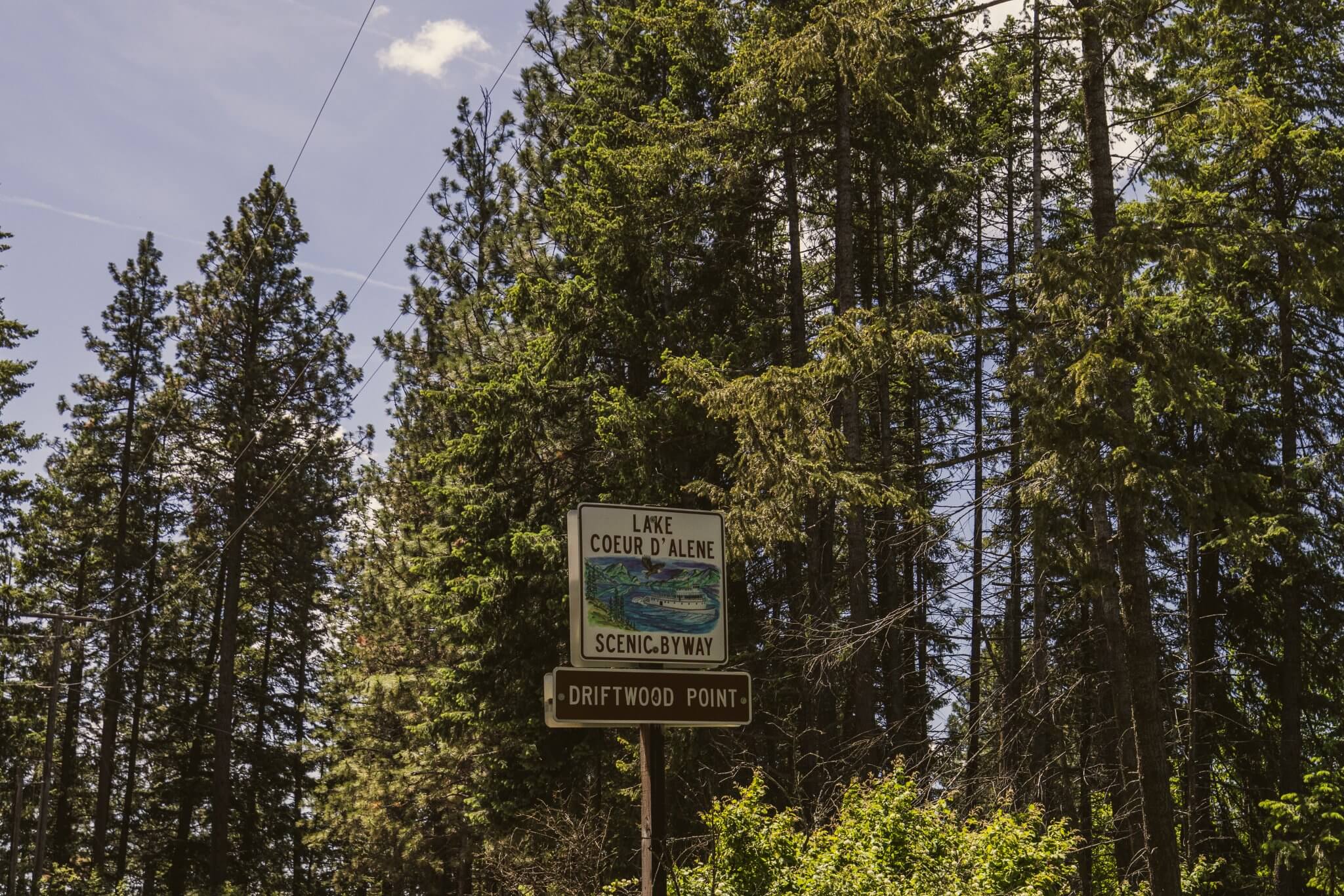 Lake Coeur d'Alene Scenic Byway Road Trips in Northern Idaho
