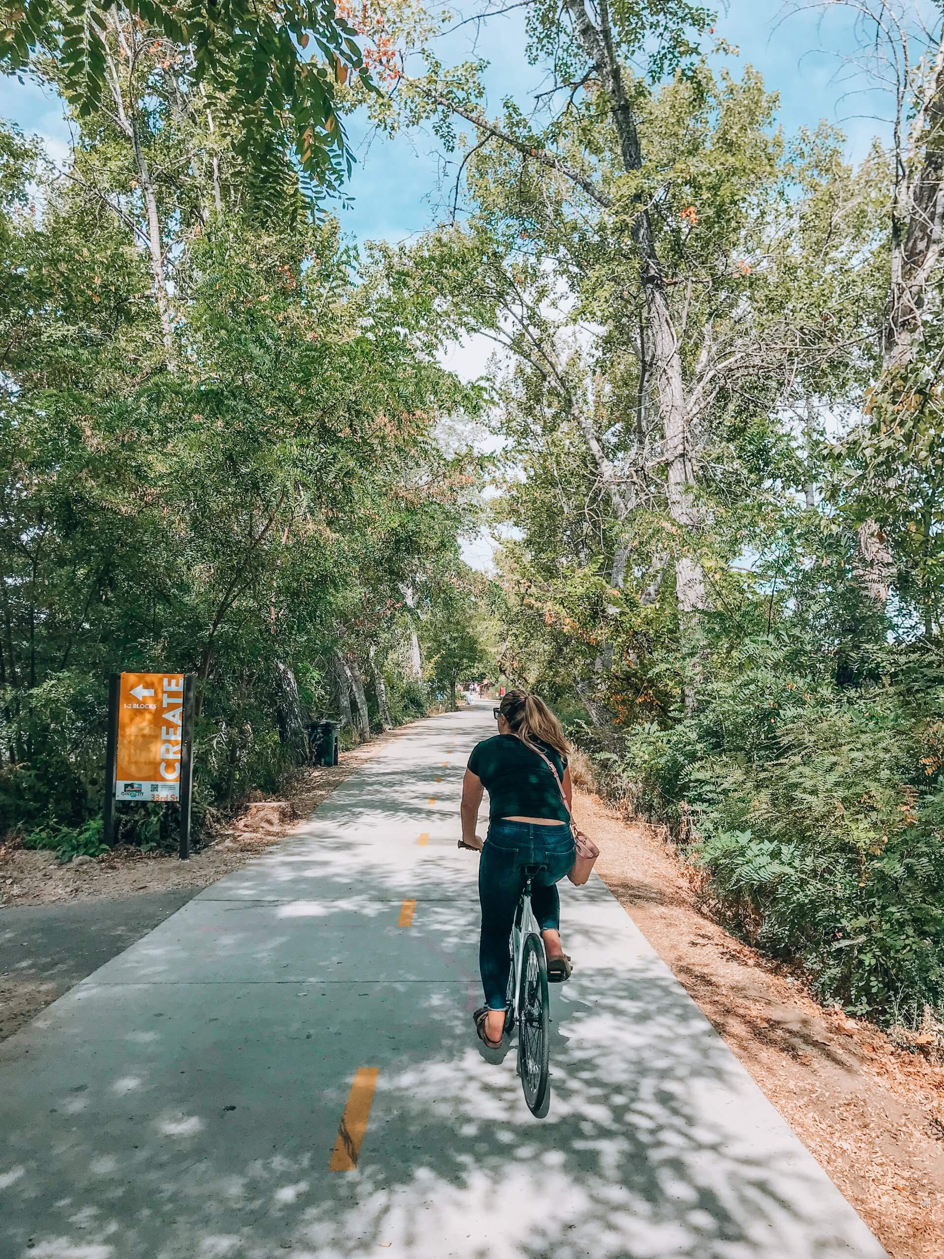 Greenbelt store bike trail