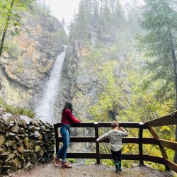 Breathtaking views on Copper Falls.