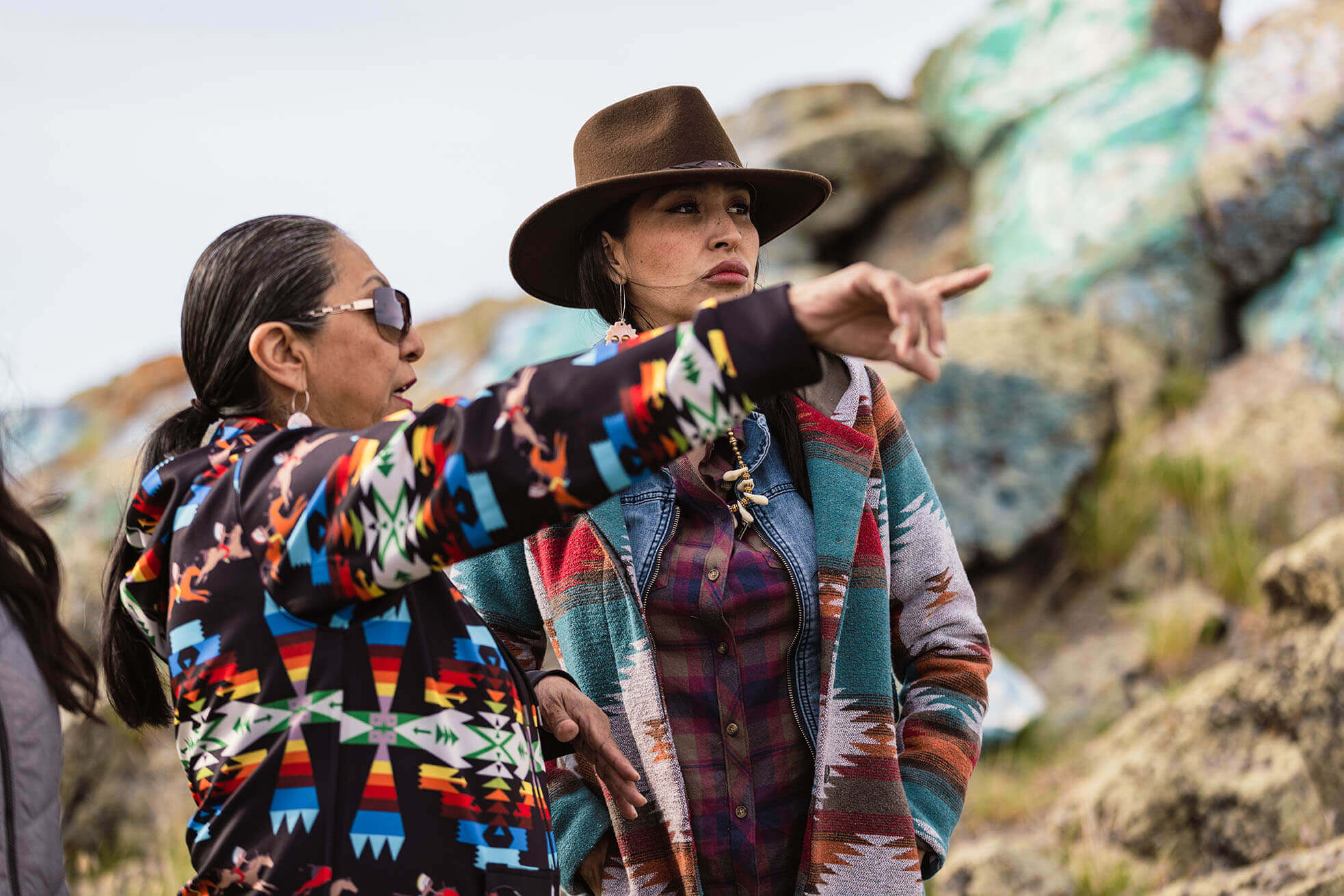 Idaho. Beyond Words. Sacajawea's ancestors stand along the Sacajawea Scenic Byway.