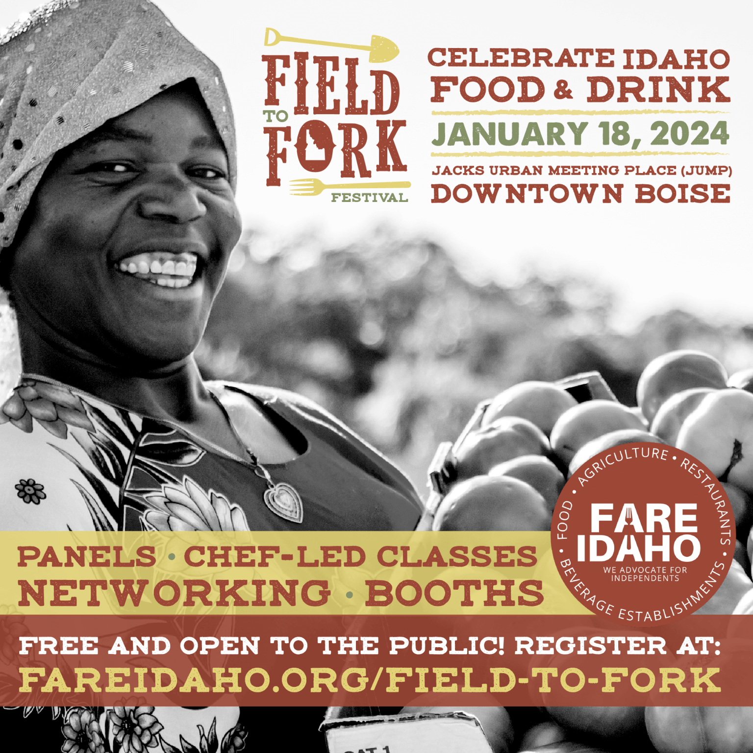 FARE Idaho Announces Second Annual Field to Fork Festival A