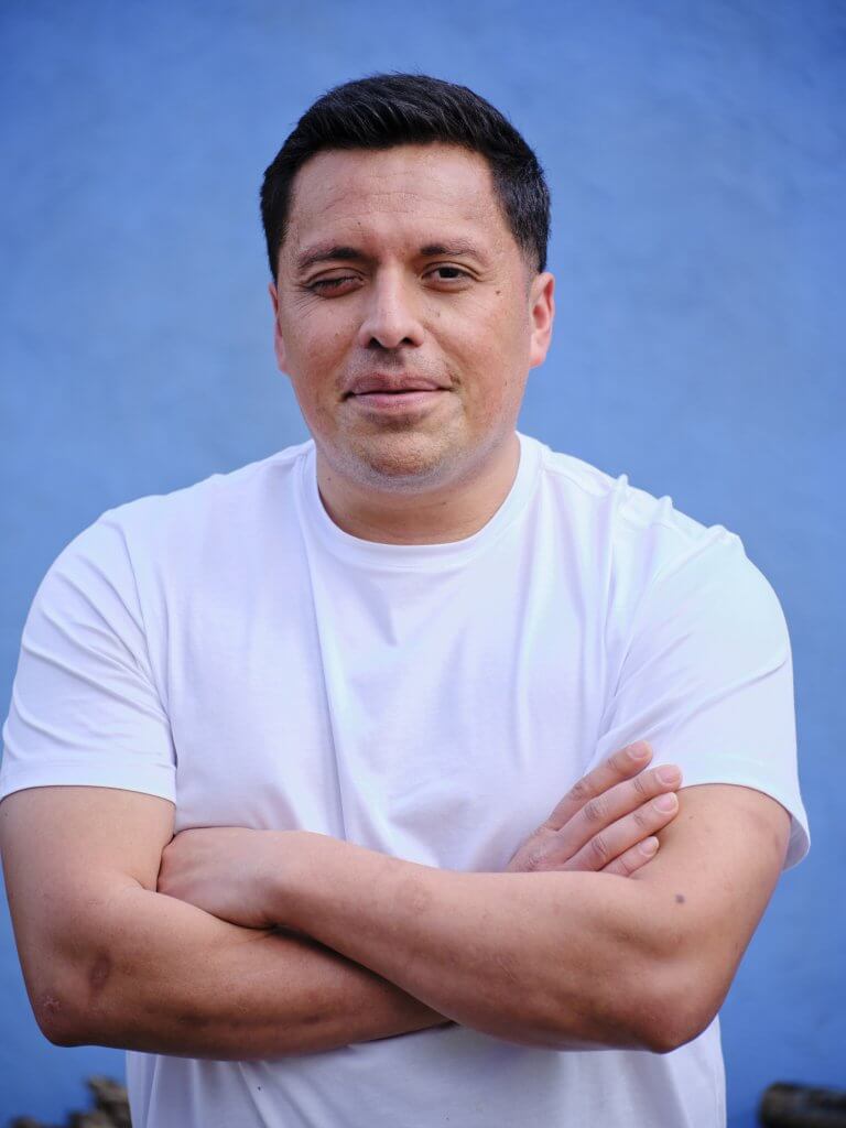 Headshot of Amano chef Salvador Alamilla.