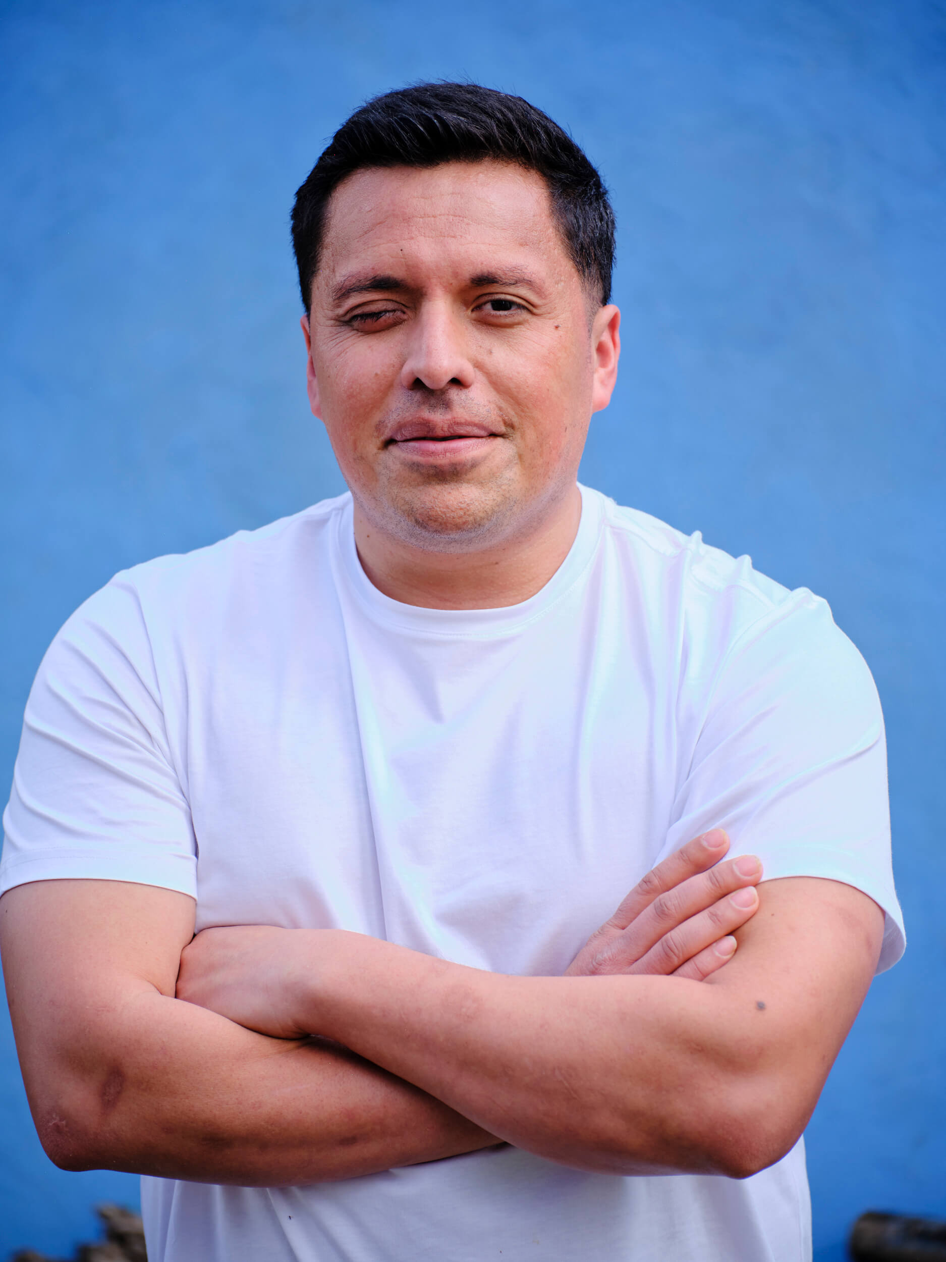 Headshot of Amano chef Salvador Alamilla.