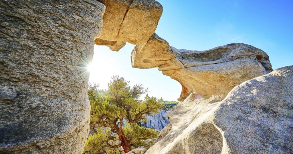 Window Arch Trail, City of Rocks National Reserve, Almo. Photo Credit: Idaho Tourism