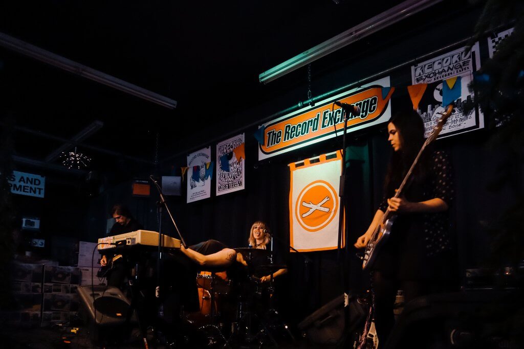 Death Valley Girls perform at The Record Exchange during Treefort in Boise.