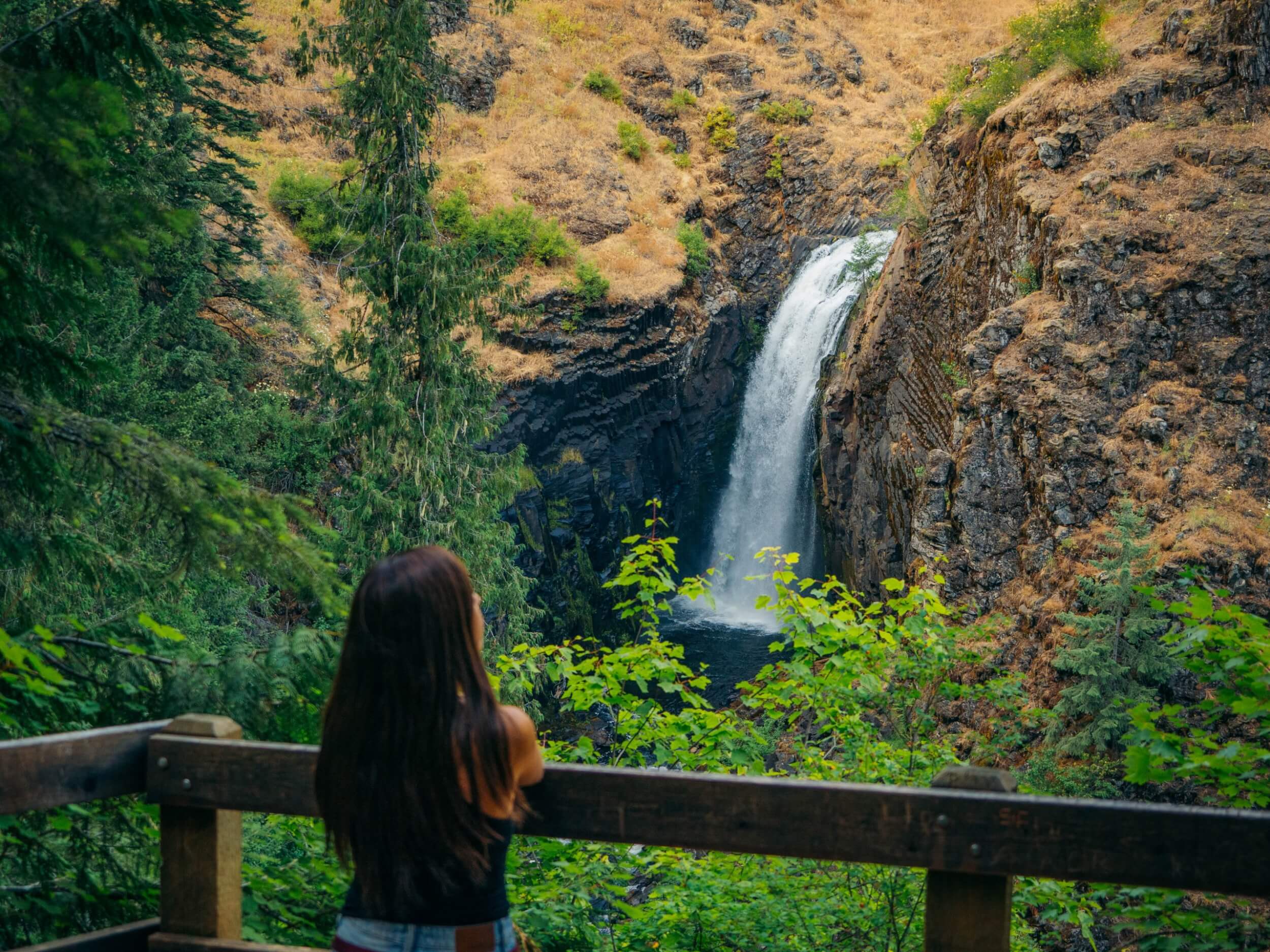 Waterfall Wonders in Northern Idaho Elk Creek falls