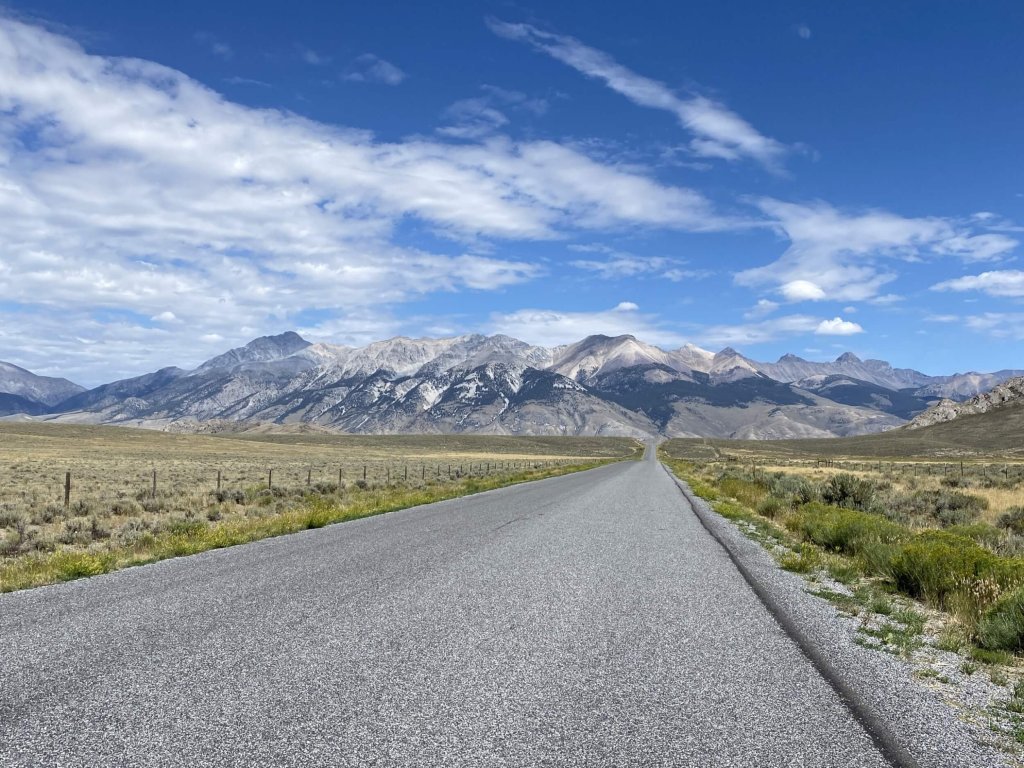 trail creek road view