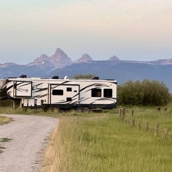 RV in the Tetons