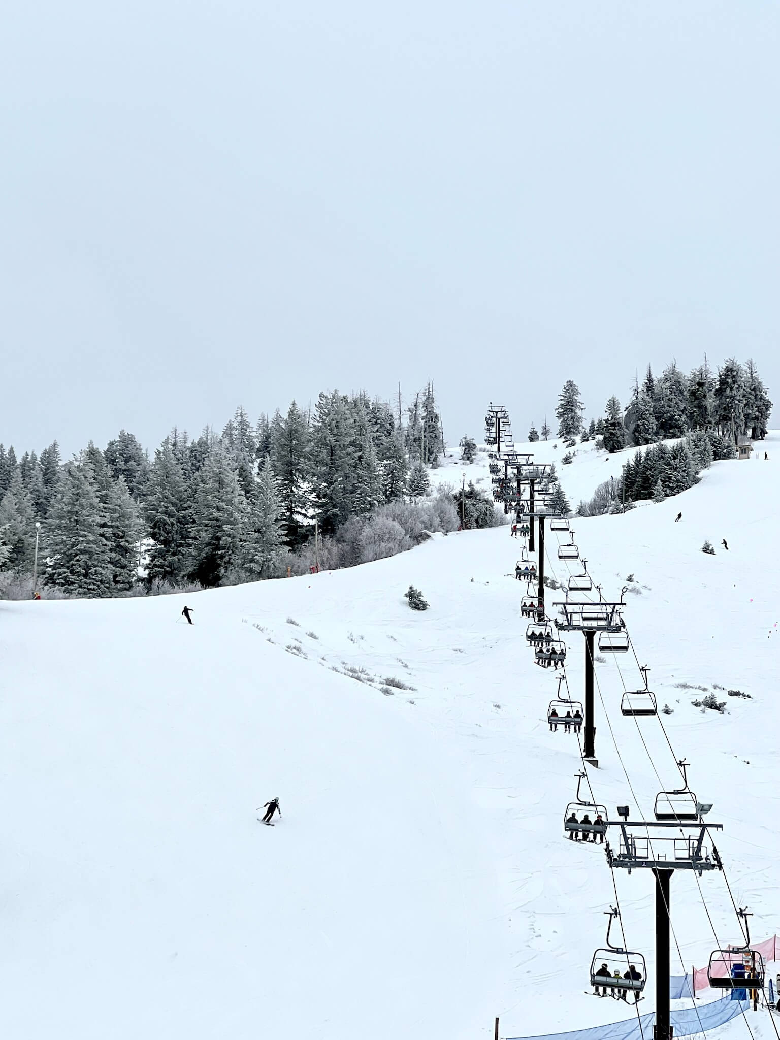 skiing at Bogus basin